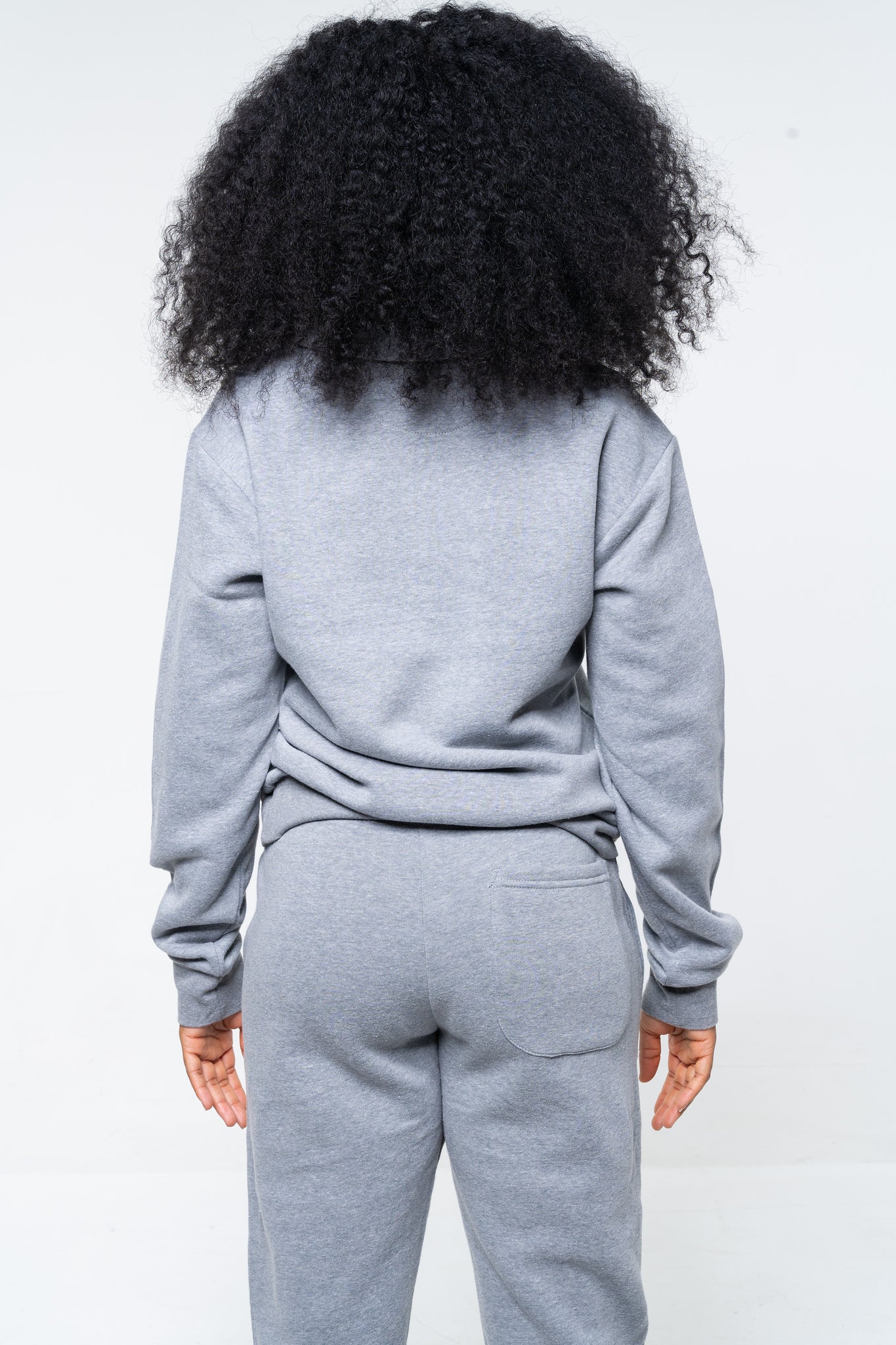 Devyn Noir Unisex Fleece Sweatpants