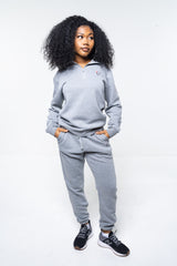 Devyn Noir Unisex Fleece Sweatpants