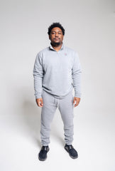 Devyn Noir Unisex Fleece Sweatpants