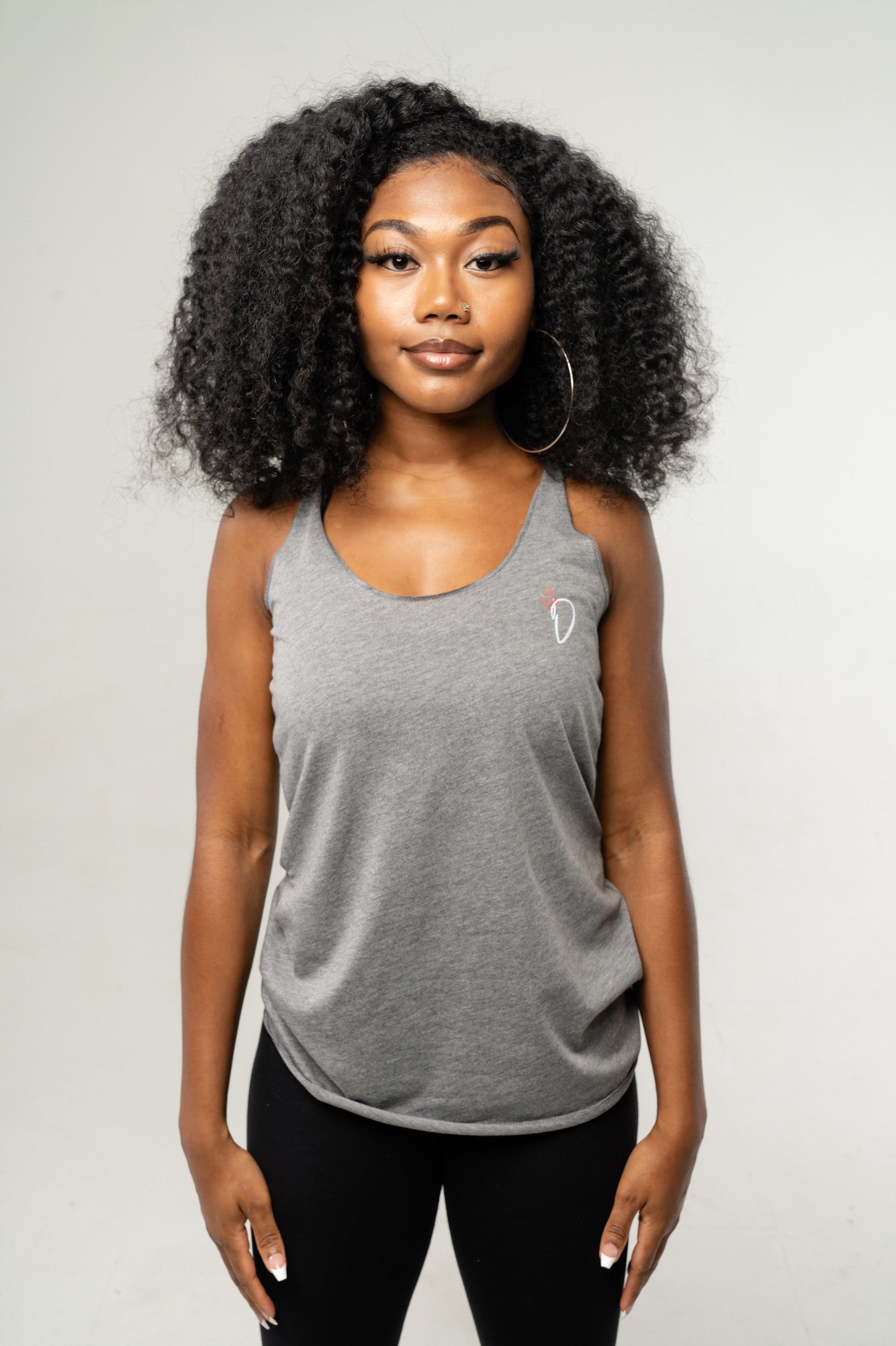 Devyn Noir Women Loose Tank