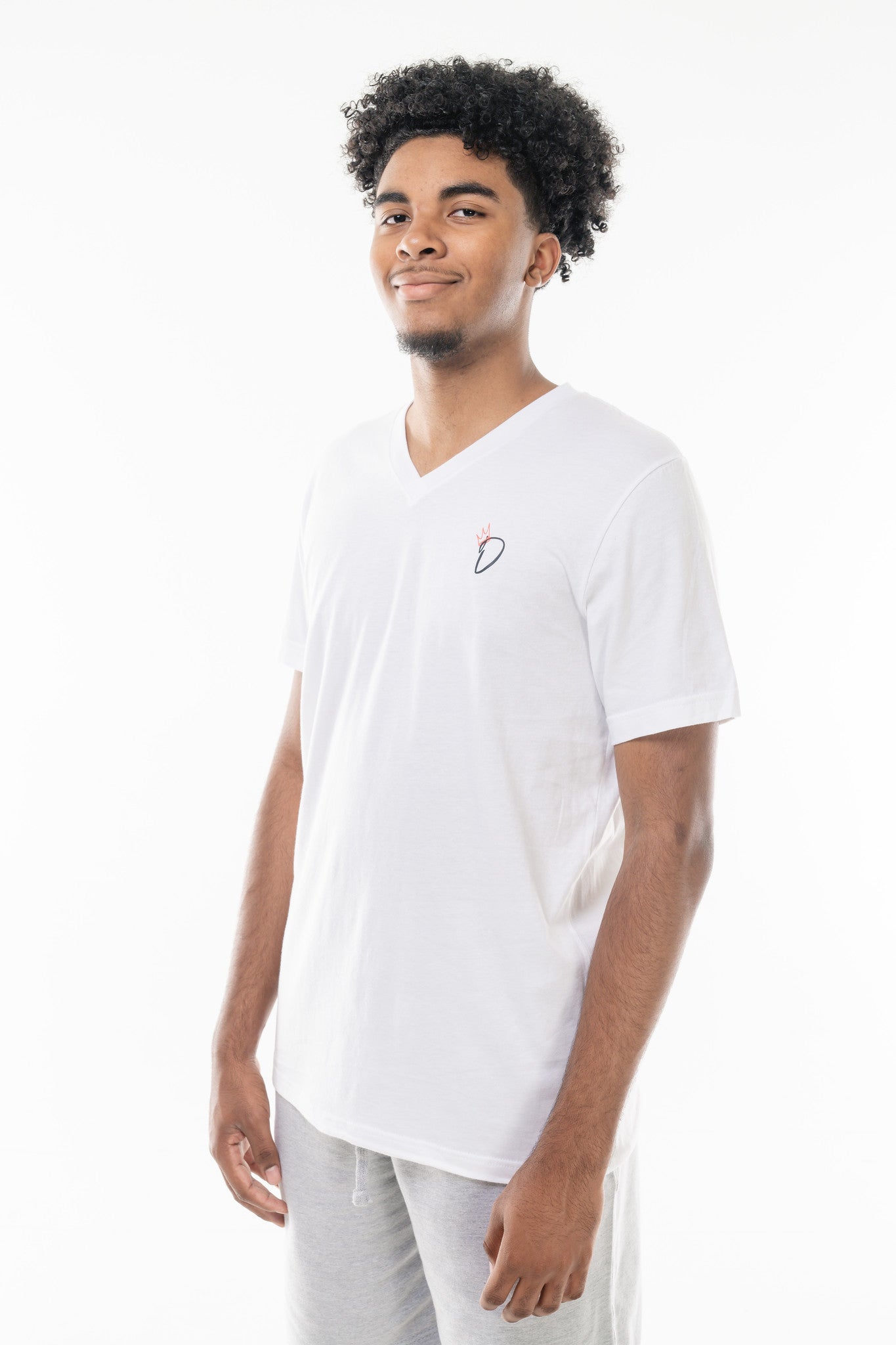 Devyn Noir Jersey V-Neck