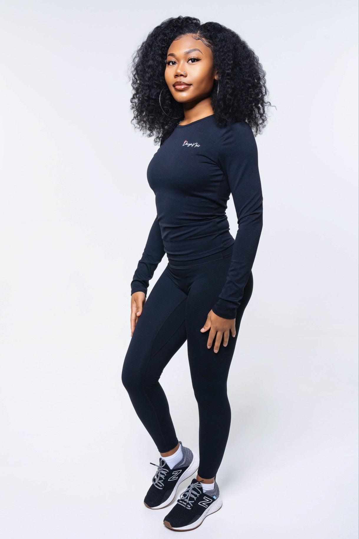 Devyn Noir Active Long Sleeve