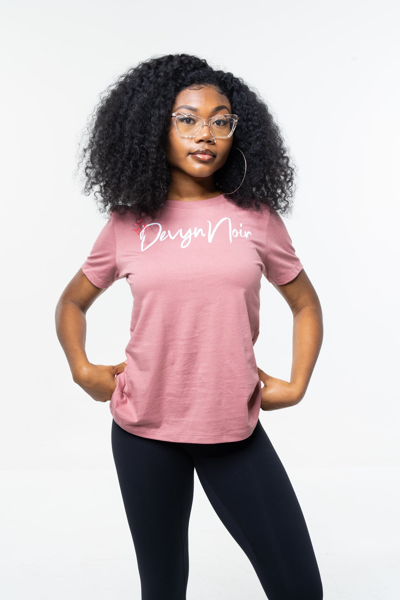 Devyn Noir Women’s Relaxed Tee