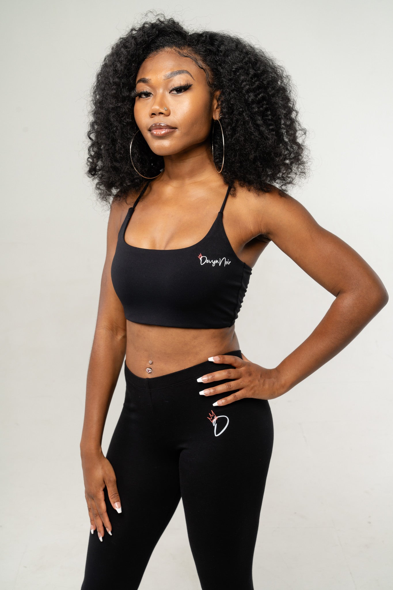 Devyn Noir Active Sports Bra