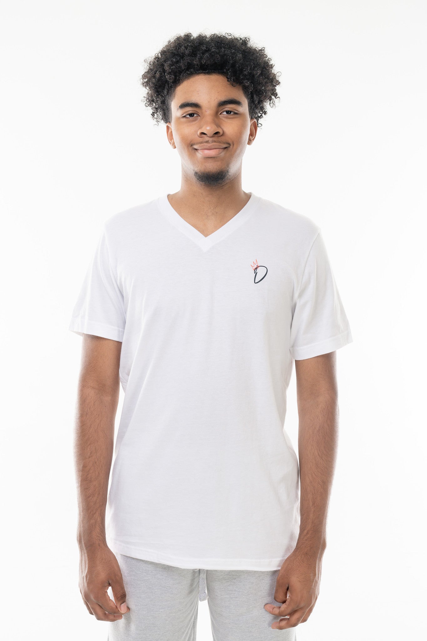 Devyn Noir Jersey V-Neck