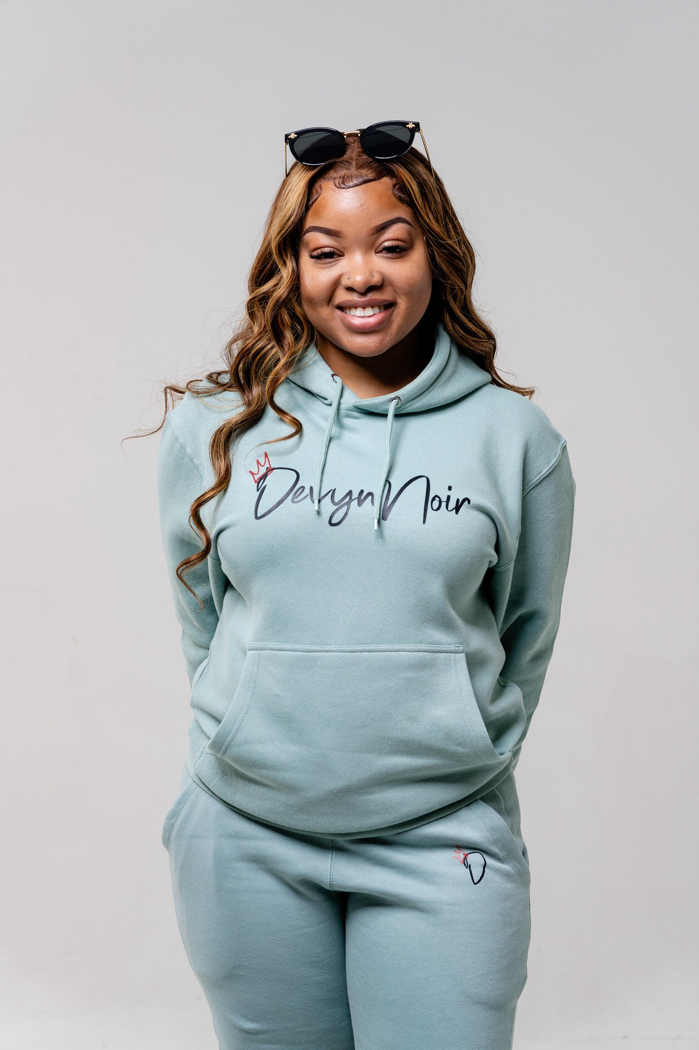 Devyn Noir Unisex Hoodie