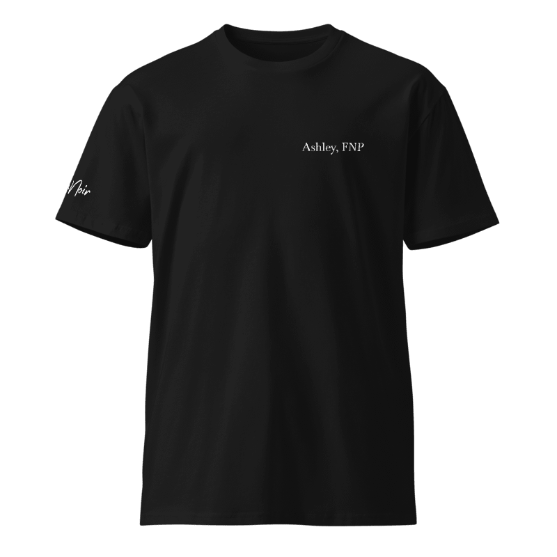 Devyn Noir Personalized Short Sleeve