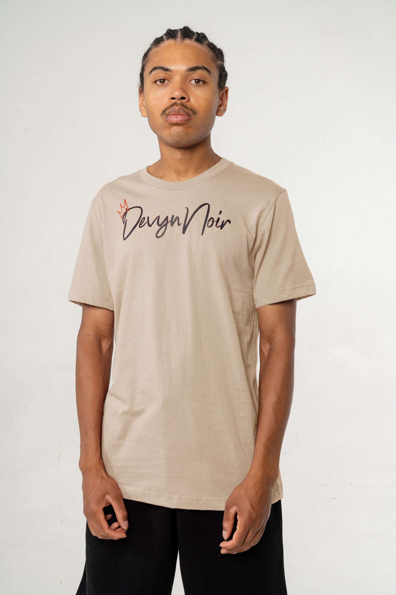 Devyn Noir Jersey Short Sleeve