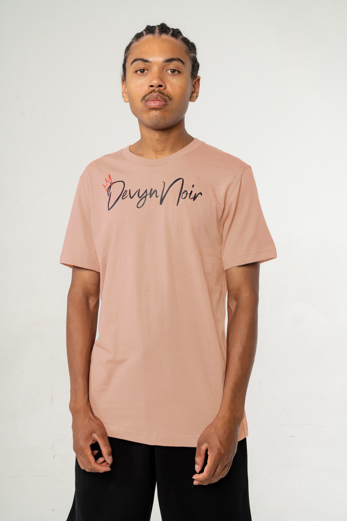 Devyn Noir Jersey Short Sleeve