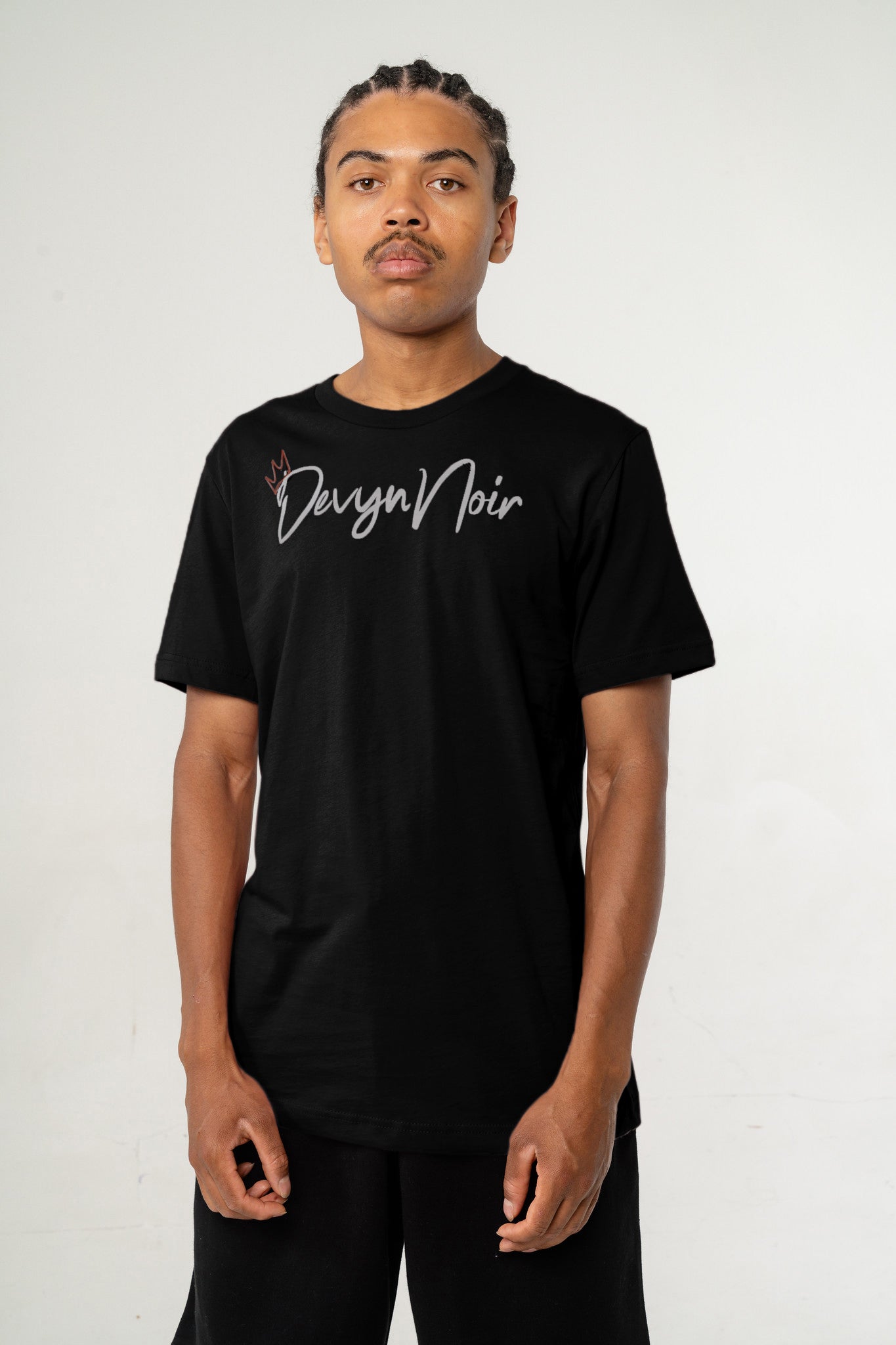 Devyn Noir Jersey Short Sleeve