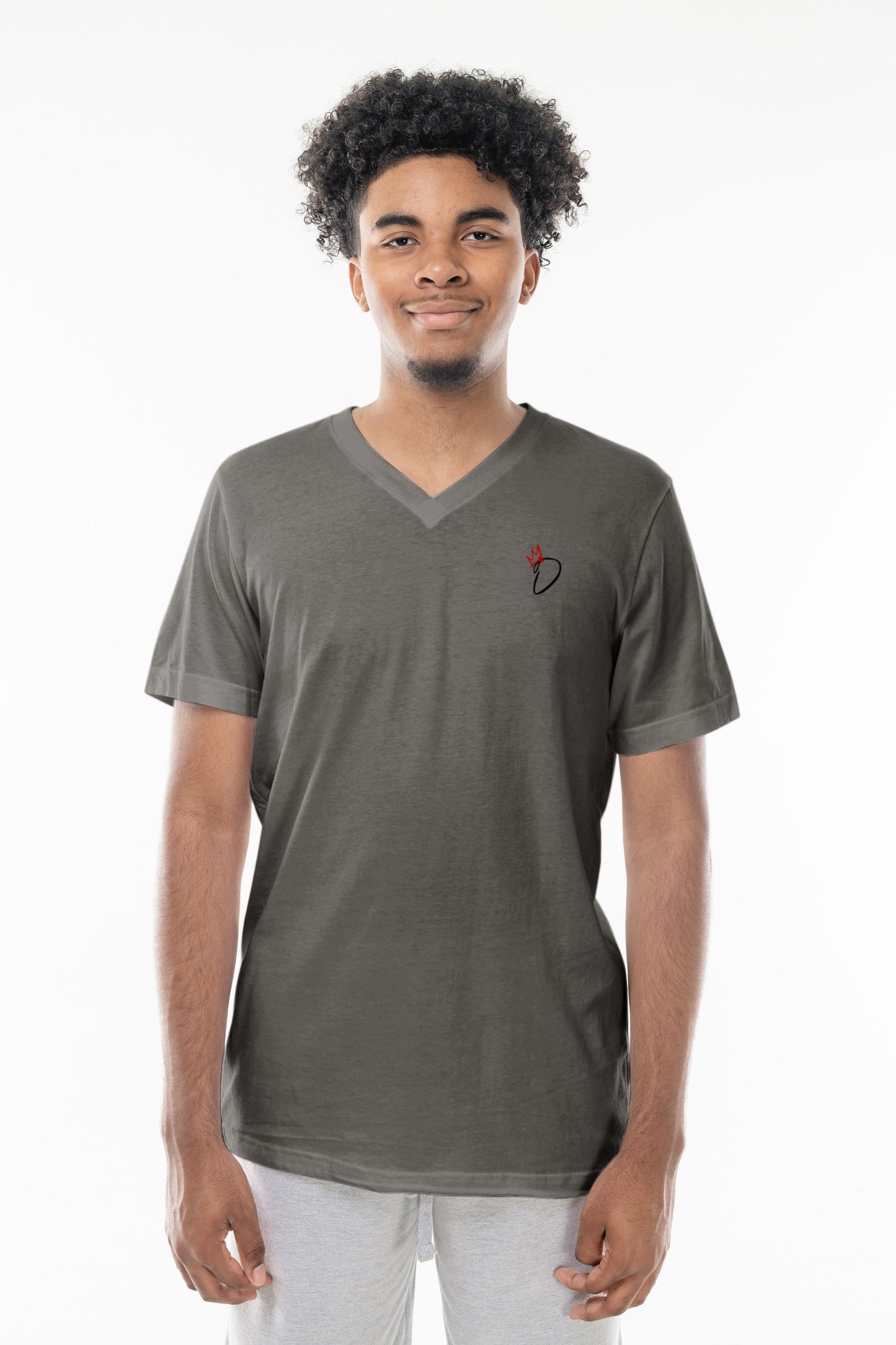 Devyn Noir Jersey V-Neck